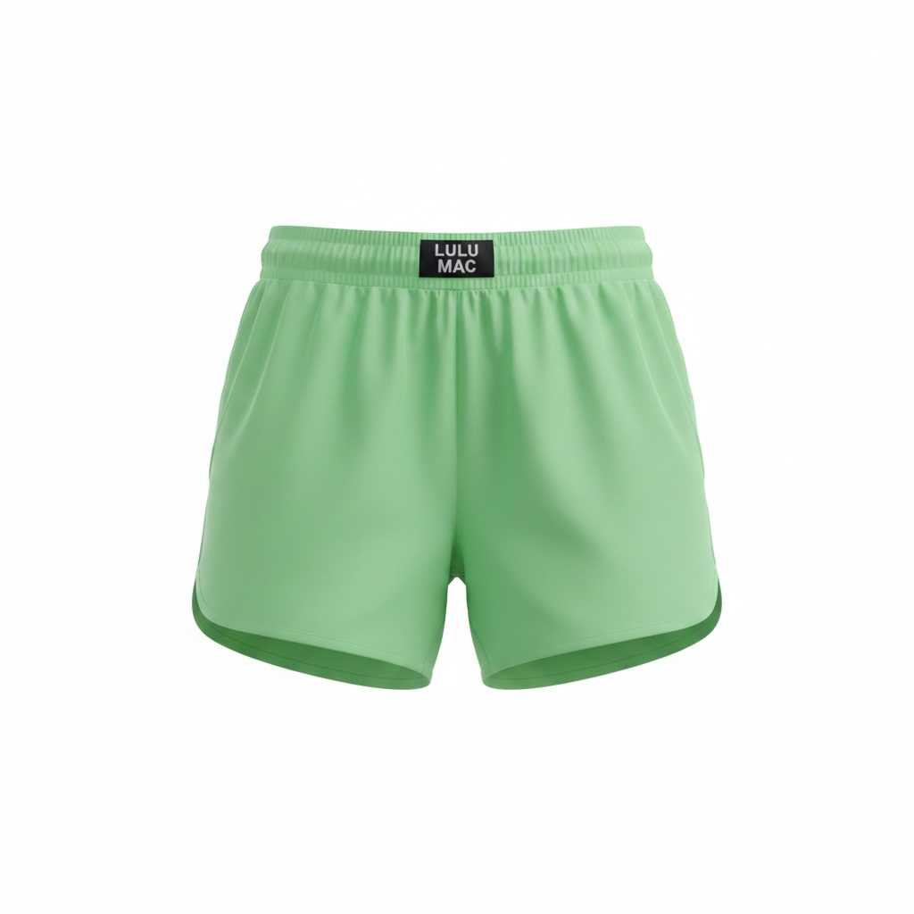 Lulu Mac Mint Girls Shorts