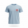Dear Heart Blue Washed Clean Tee