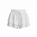 Kimberly C White Butterfly Skort