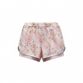 Kimberly C Pink Patchwork Athletic Shorts