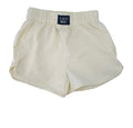 Lulu Mac Solid White Girls Shorts